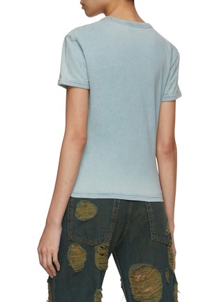 Back View - Click To Enlarge - ACNE STUDIOS - Blurred Logo T-Shirt