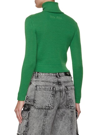 Back View - Click To Enlarge - ACNE STUDIOS - Kroy Retro Sporty Sweater
