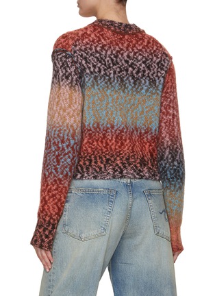 Back View - Click To Enlarge - ACNE STUDIOS - Krusilla Pixel Gradient Sweater