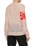 Back View - Click To Enlarge - ACNE STUDIOS - Butterfly Intarsia Knit Sweater