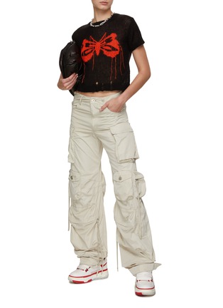 Figure View - Click To Enlarge - ACNE STUDIOS - Krenda' Butterfly Knit Top