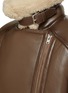  - ACNE STUDIOS - Shearling Leather Biker Jacket