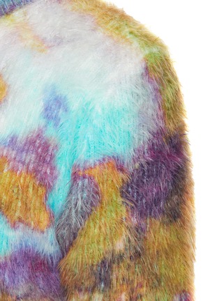  - ACNE STUDIOS - Fluffy Floral Knit Top