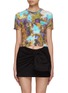 Main View - Click To Enlarge - ACNE STUDIOS - Fluffy Floral Knit Top