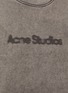  - ACNE STUDIOS - Blurred Logo Print Sweater