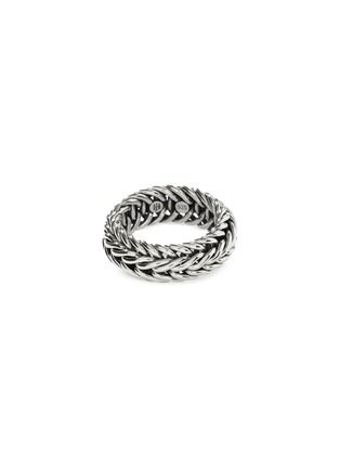 Main View - Click To Enlarge - JOHN HARDY - ‘Classic Chain’ Silver Kami Ring — Size 11