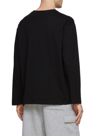 Back View - Click To Enlarge - JOSHUA’S - Smiley Face Patch T-Shirt