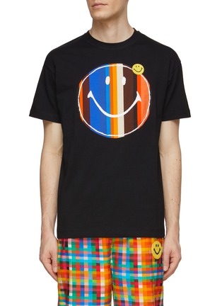 Main View - Click To Enlarge - JOSHUA’S - Double Smiley Face T-Shirt