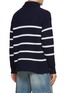 Back View - Click To Enlarge - JOSHUA’S - Smiley Face Knit Patch Fisherman Sweater