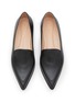 Detail View - Click To Enlarge - GIANVITO ROSSI - High Vamp Leather Loafers