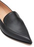 Detail View - Click To Enlarge - GIANVITO ROSSI - High Vamp Leather Loafers