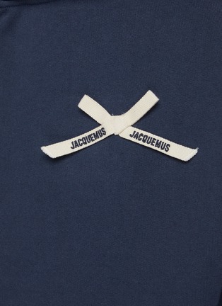 - JACQUEMUS - Le Hoodie Noeud Bow Hoodie
