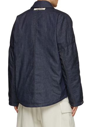 Back View - Click To Enlarge - JACQUEMUS - La Surchemise de Nîmes Overshirt