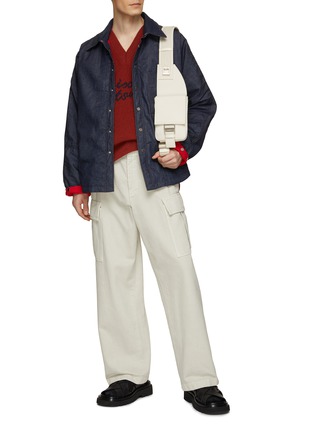 Figure View - Click To Enlarge - JACQUEMUS - La Surchemise de Nîmes Overshirt