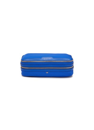 Main View - Click To Enlarge - ANYA HINDMARCH - Make-Up Pouch — Electric Blue