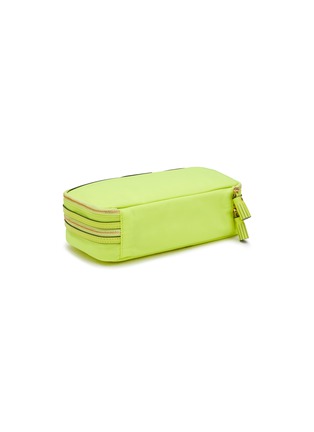 Figure View - Click To Enlarge - ANYA HINDMARCH - Make-Up Pouch — Neon Yellow