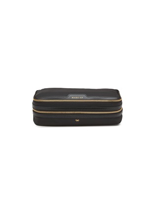 Main View - Click To Enlarge - ANYA HINDMARCH - Make-Up Pouch  — Black