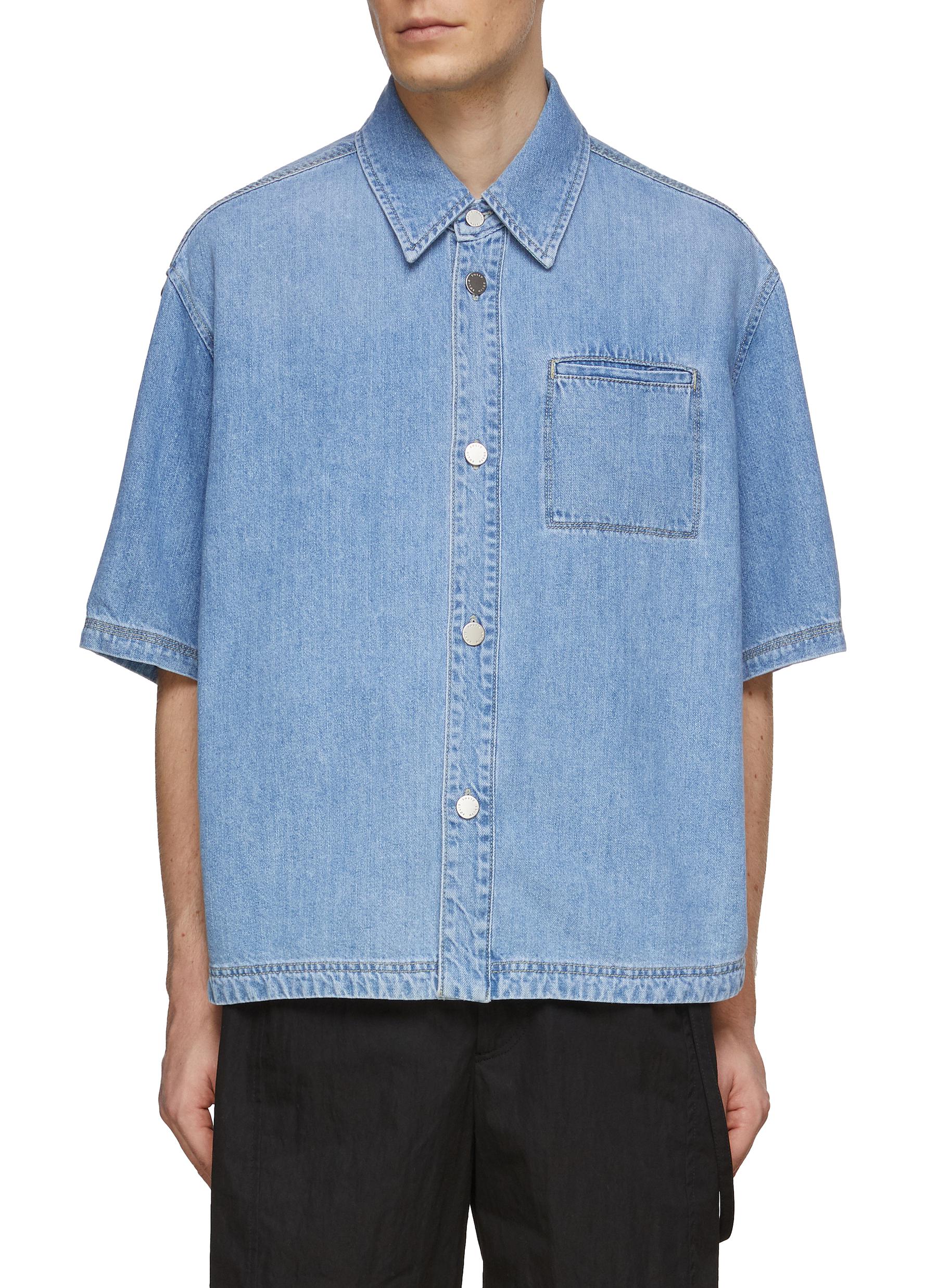 Short sleeve on sale shirt with jacket
