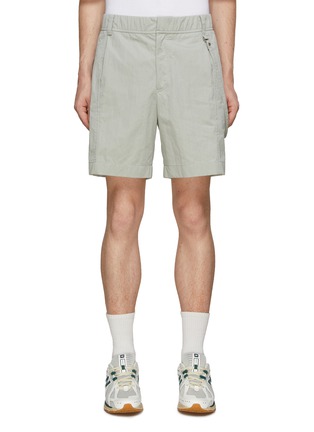 Main View - Click To Enlarge - SOLID HOMME - Cotton Nylon Blend Shorts