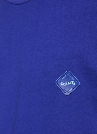  - SOLID HOMME - Cotton Back Logo T-Shirt