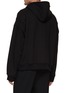 Back View - Click To Enlarge - SOLID HOMME - Slogan Embroidery Hoodie
