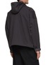 Back View - Click To Enlarge - SOLID HOMME - Half Button Chest Pocket Hoodie
