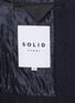  - SOLID HOMME - Knitted Collar Duffle Coat
