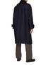 Back View - Click To Enlarge - SOLID HOMME - Knitted Collar Duffle Coat