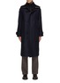 Main View - Click To Enlarge - SOLID HOMME - Knitted Collar Duffle Coat