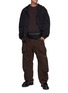 Figure View - Click To Enlarge - SOLID HOMME - Logo Embroidery Sweatshirt