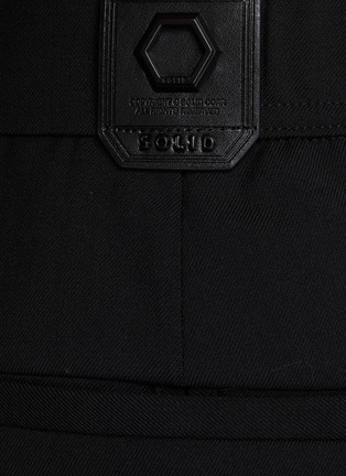  - SOLID HOMME - Pleated Cropped Pants