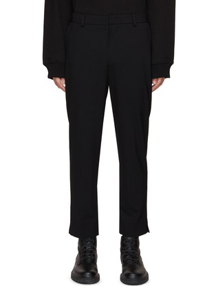 Main View - Click To Enlarge - SOLID HOMME - Pleated Cropped Pants