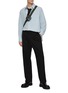 Figure View - Click To Enlarge - SOLID HOMME - Pleated Belted Pants