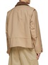 Back View - Click To Enlarge - SOLID HOMME - Cropped Barbour Jacket