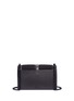 Detail View - Click To Enlarge - REBECCA MINKOFF - 'Love' quilted suede flap leather crossbody bag