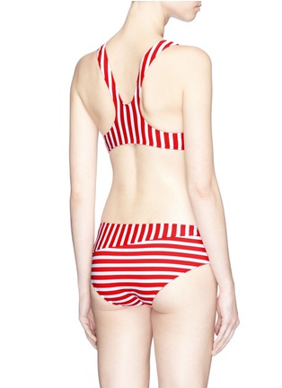 Back View - Click To Enlarge - ARAKS - 'Millie' stripe bikini bottom