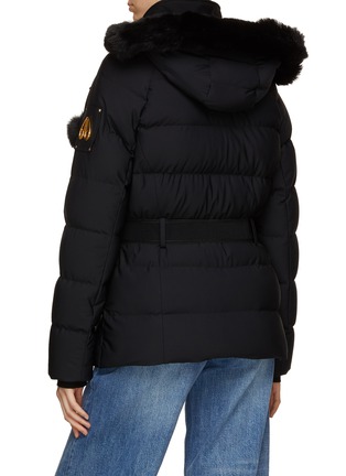 Back View - Click To Enlarge - MOOSE KNUCKLES - Gold Cambria Shearling Jacket