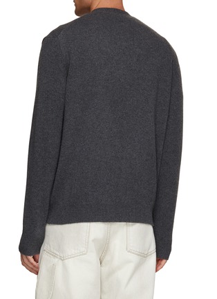 Back View - Click To Enlarge - MAISON LABICHE - Lhomme Wool Cardigan