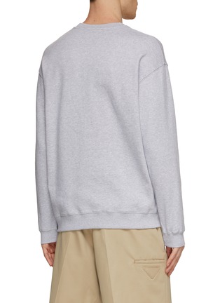 Back View - Click To Enlarge - MAISON LABICHE - x Looney Tunes Le Ledru Embroidered Cotton Sweatshirt