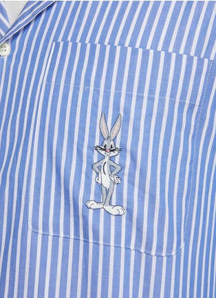  - MAISON LABICHE - Germain Loony Tunes All Over Patches Cotton Shirt
