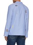 Back View - Click To Enlarge - MAISON LABICHE - Germain Loony Tunes All Over Patches Cotton Shirt