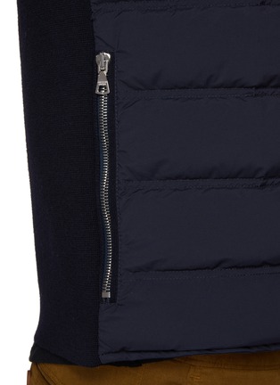  - ORLEBAR BROWN - Fitzroy Ribbed Collar Quilted Vest
