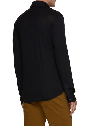 Back View - Click To Enlarge - ORLEBAR BROWN - Sabastian Cashmere Polo Shirt
