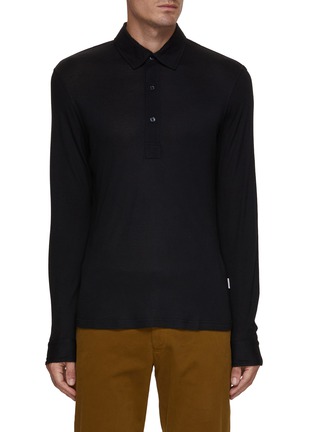 Main View - Click To Enlarge - ORLEBAR BROWN - Sabastian Cashmere Polo Shirt