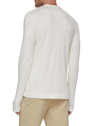 Back View - Click To Enlarge - ORLEBAR BROWN - Harrison Cashmere Henley Sweater