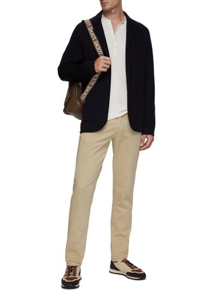 Figure View - Click To Enlarge - ORLEBAR BROWN - Rainer Single Breasted Notch Lapel Blazer