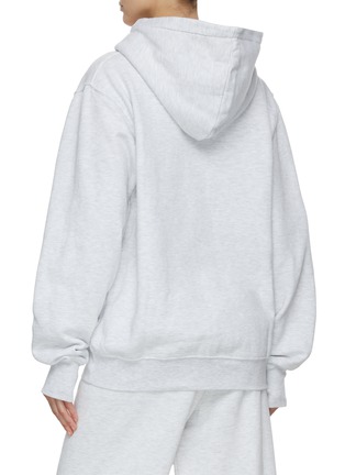 Back View - Click To Enlarge - JOAH BROWN - Empire Cotton Blend Hoodie