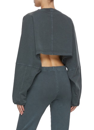 Back View - Click To Enlarge - JOAH BROWN - Slouchy Cropped Top