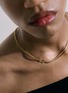 Detail View - Click To Enlarge - JOHN HARDY - ‘Classic Chain’ 14K Gold Knotted Double Chain Manah Necklace — Size 18-24