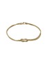 Main View - Click To Enlarge - JOHN HARDY - ‘Classic Chain’ 14K Gold Knotted Double Chain Manah Bracelet — Size UM